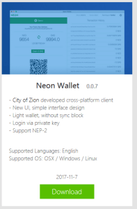 Le client NEON est un nœud léger issue du travail de développeurs indépendants !