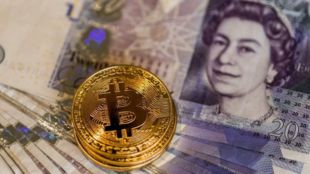 Bitcoin et la livre Sterling