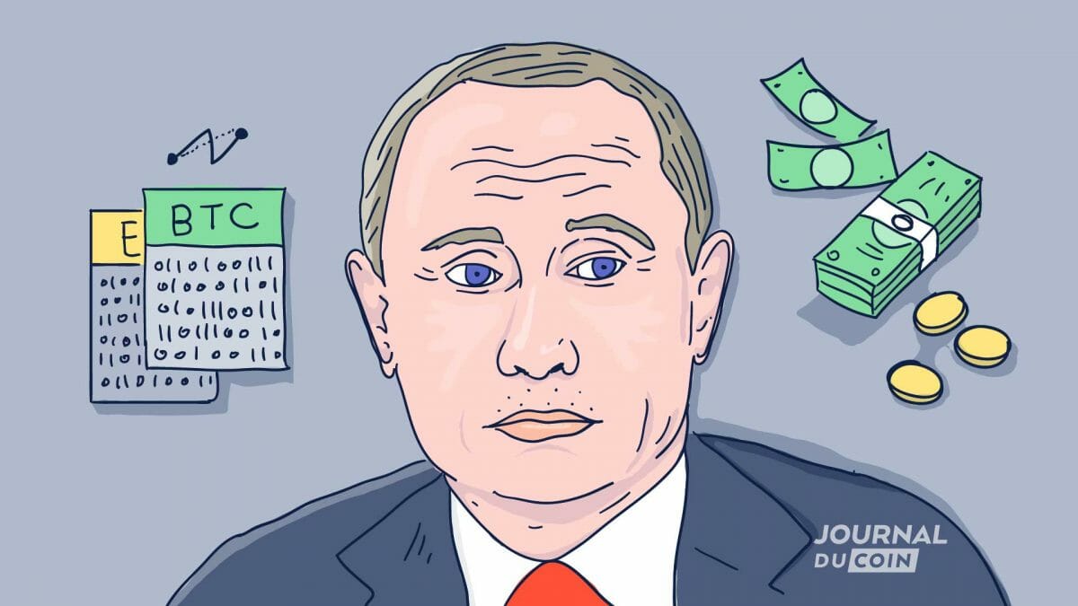 Vladimir Poutine et les cryptomonnaies