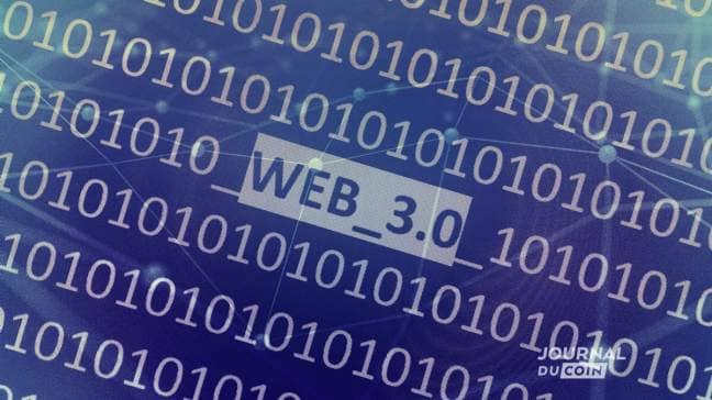 lignes de chiffres de type code dans lequel on peut lire : "WEB_3.0"