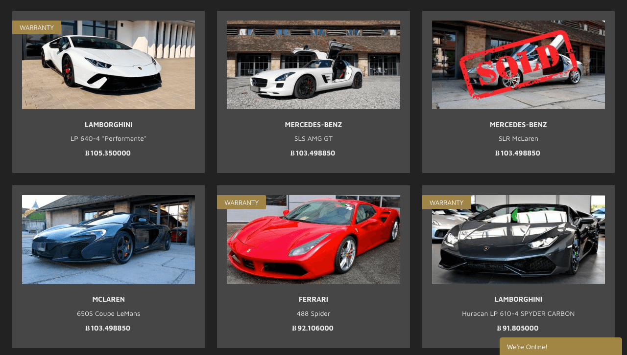 BitDials voiture de sports