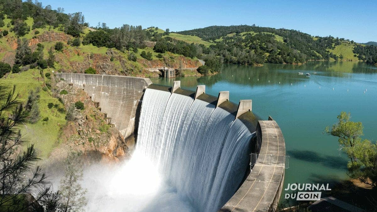 Photo d'un barrage hydroélectrique