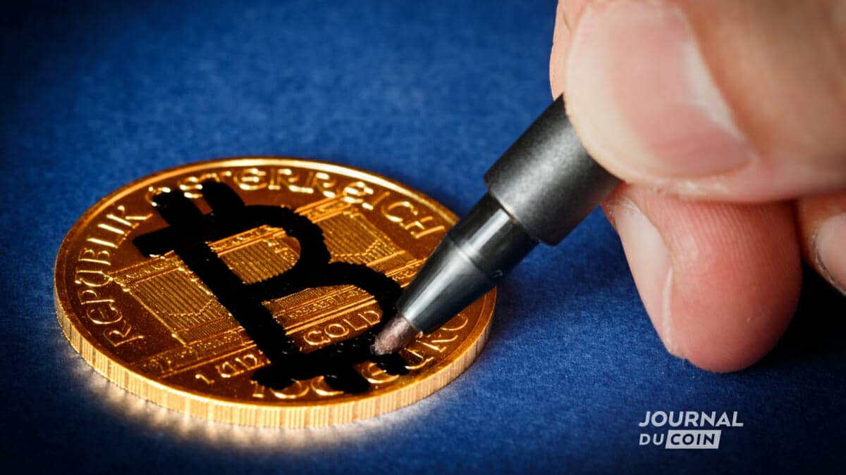 Counterfeit fake bitcoin