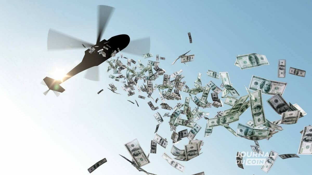 Crise et monnaie magique - helicopter drop