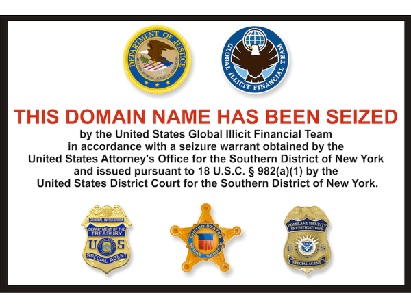 Domain Name Seized