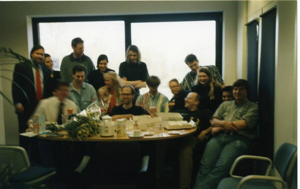 Digicash équipe 1995