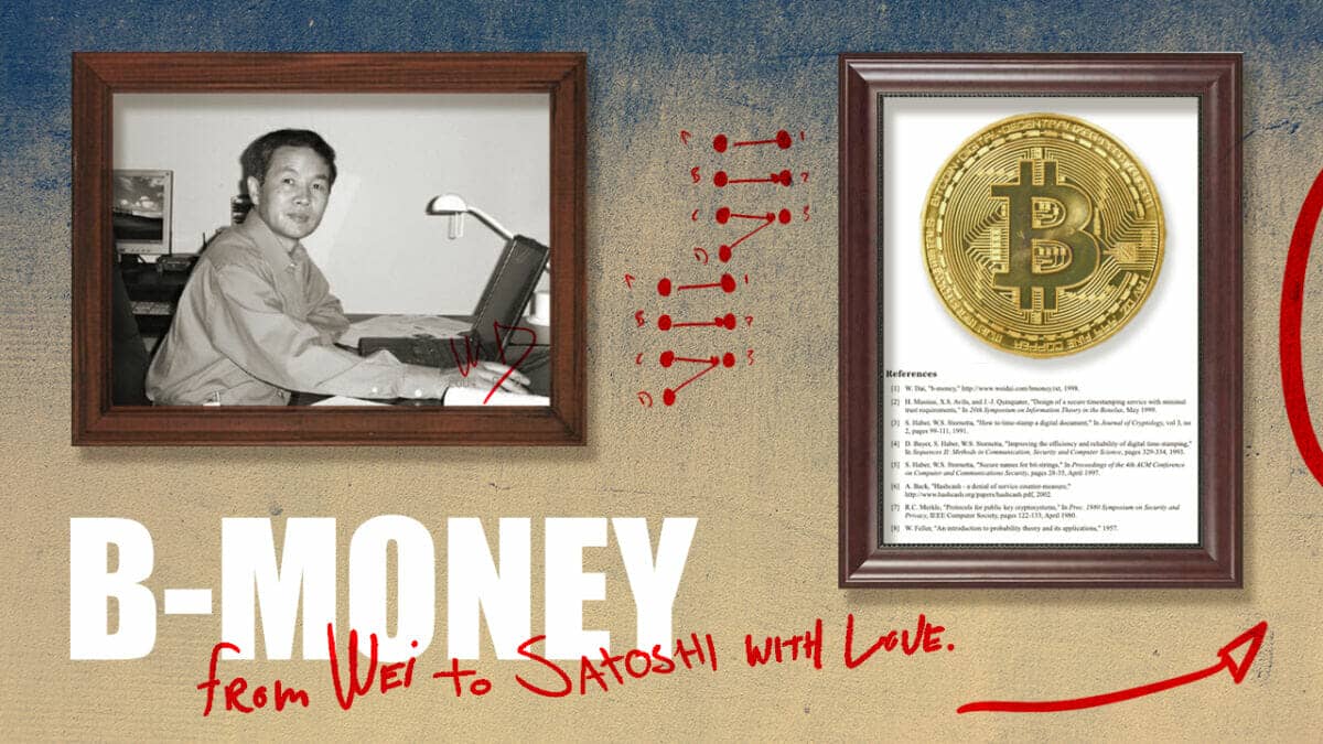 b-money wei dai ancestor bitcoin
