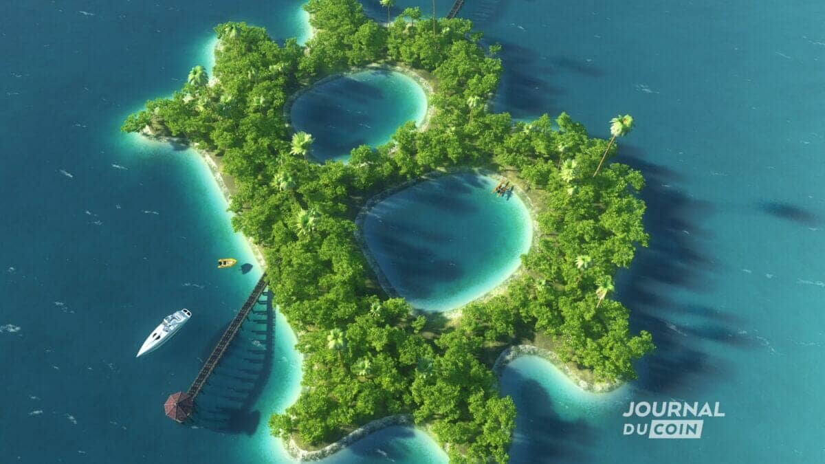 Bitcoin-île