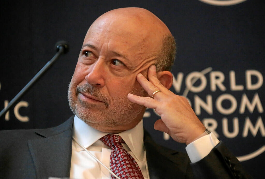 Lloyd Blankfein CEO Goldman Sachs