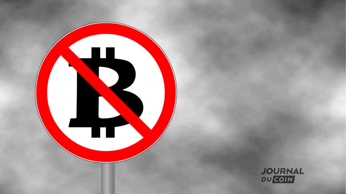 The holding of bitcoins banned by Europe
