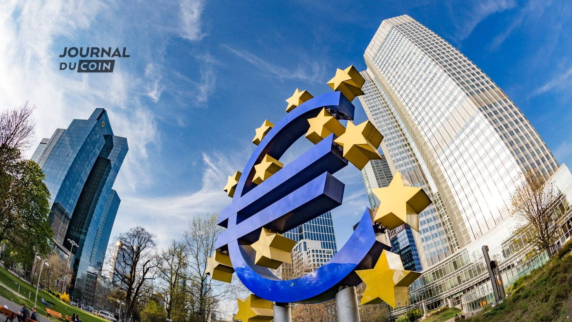 La BCE est à la traine face aux banques américaines dans l'émission d'une cryptomonnaie stable adossée à l'euro
