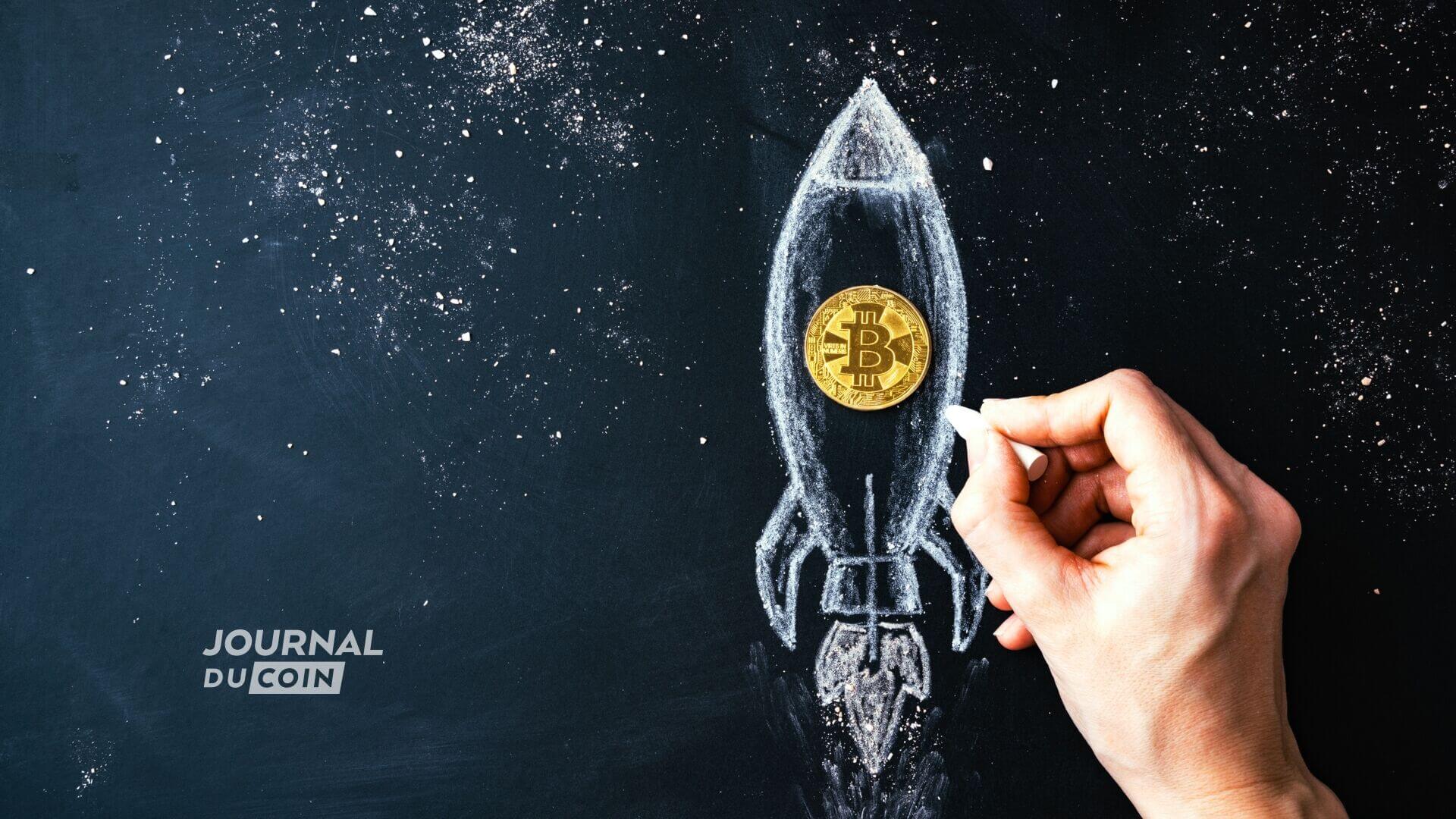 Bitcoin décolle vers la Lune