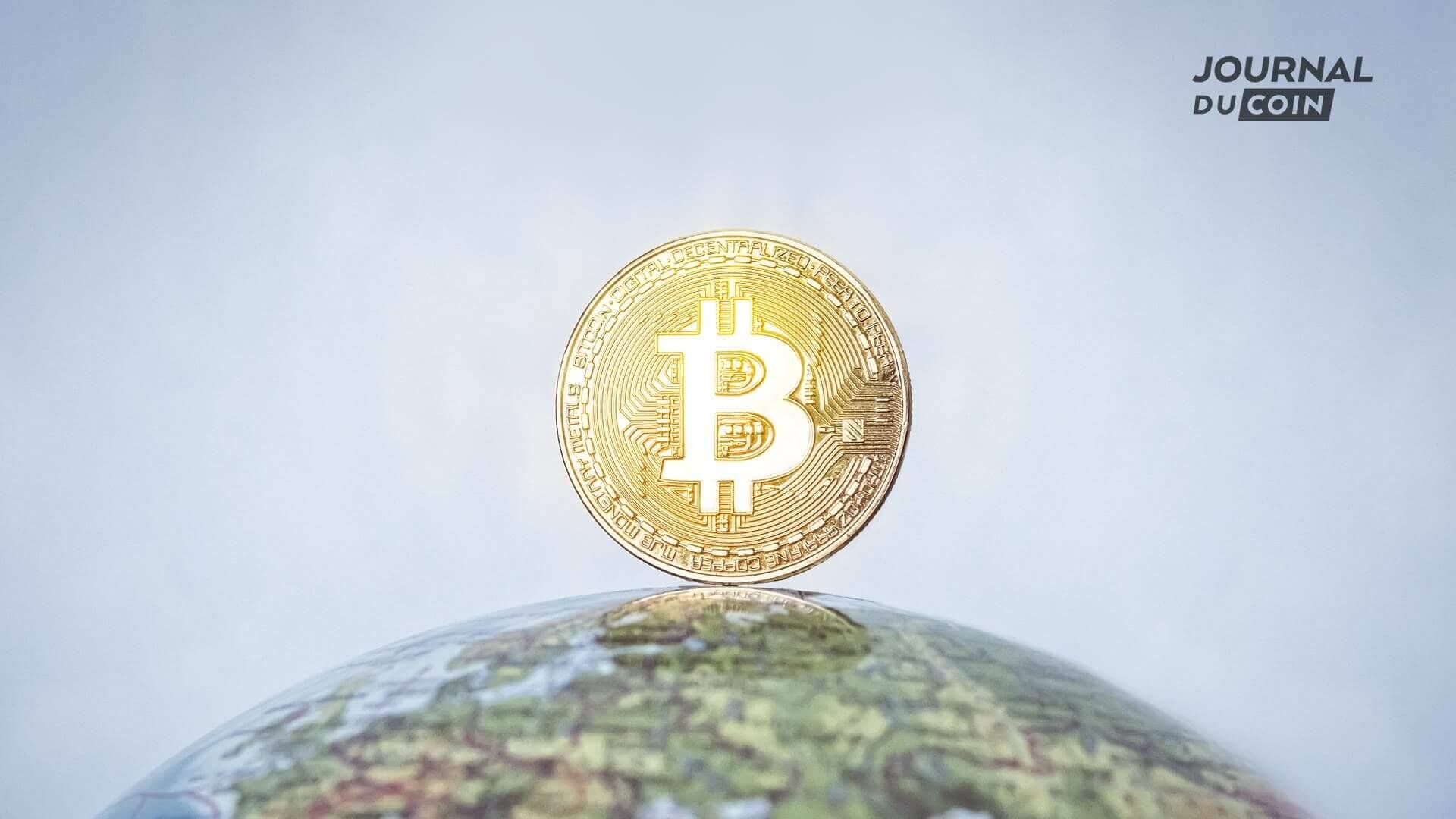 Bitcoin sur le monde