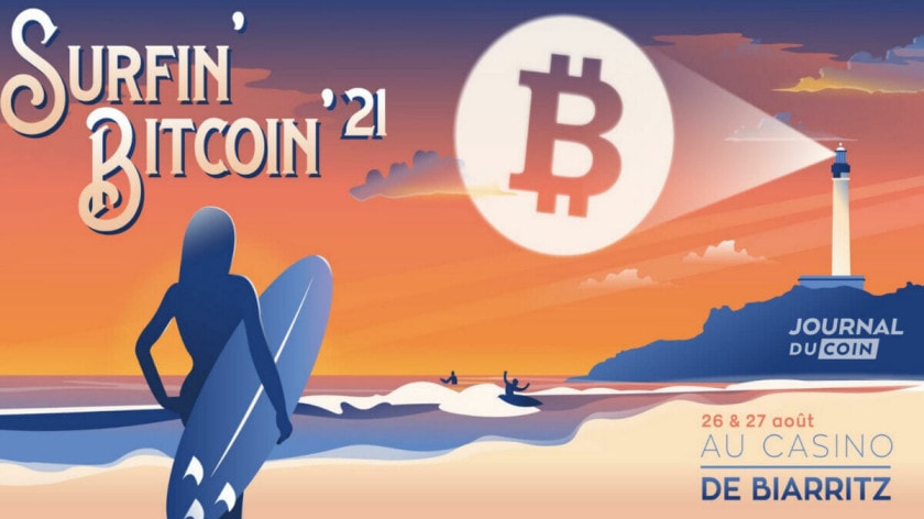 Biarritz devient depuis de nombreuses années l'épicentre des rencontres autour du Bitcoin et des cryptos chaque fin de mois d'août, grâce à Surfin Bitcoin.