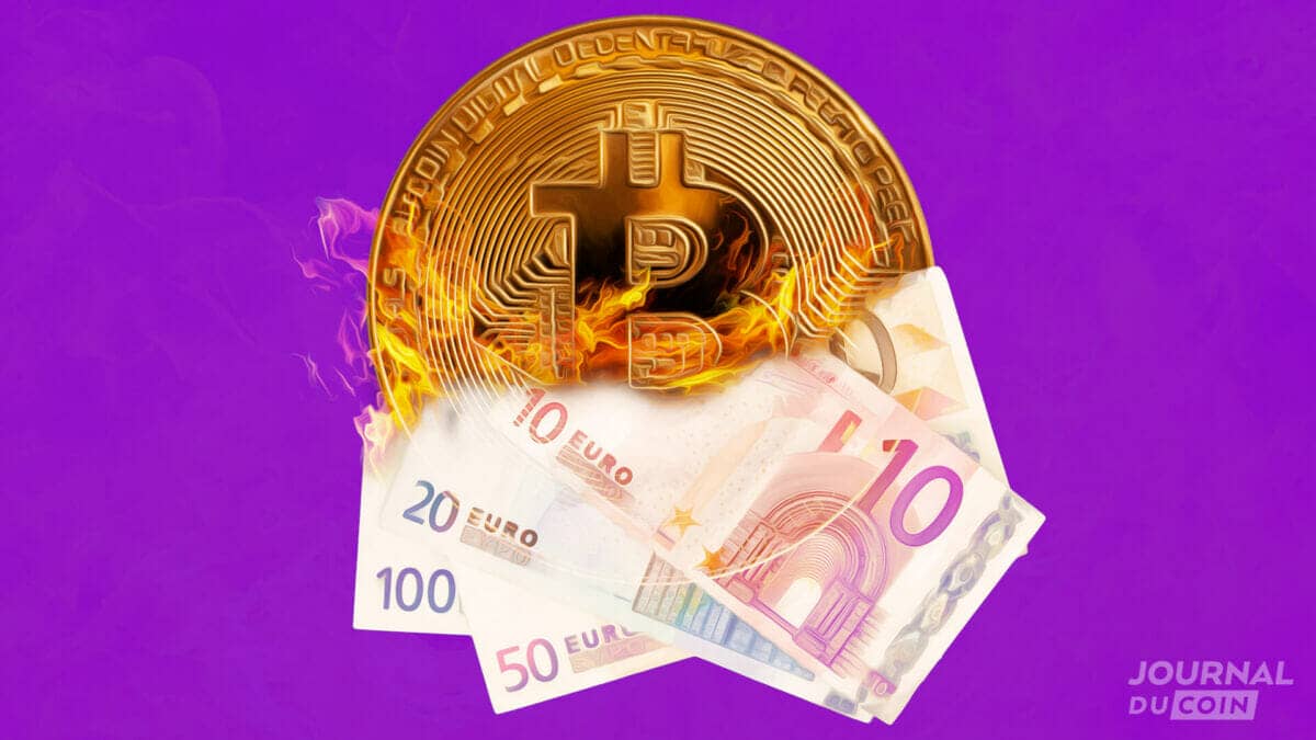 The euro trapped in a hellish cycle of hyperinflation is devastating savers who are out on the streets and seek refuge in bitcoin or cryptocurrencies. 
