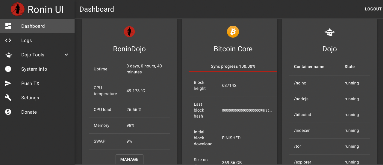 Bitcoin et anonymat : Samourai, RoninUI et whirpool en français 1