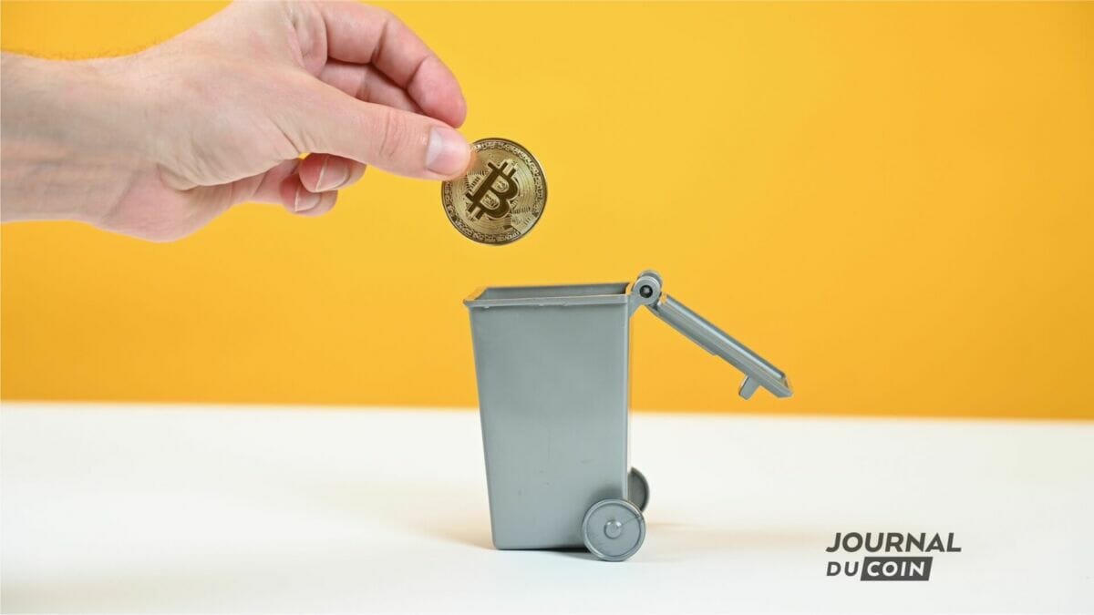 bitcoin poubelle