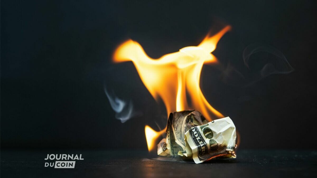 Dollar en feu