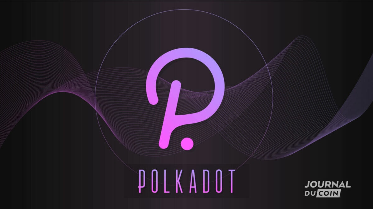 Logo de la blockchain Polkadot