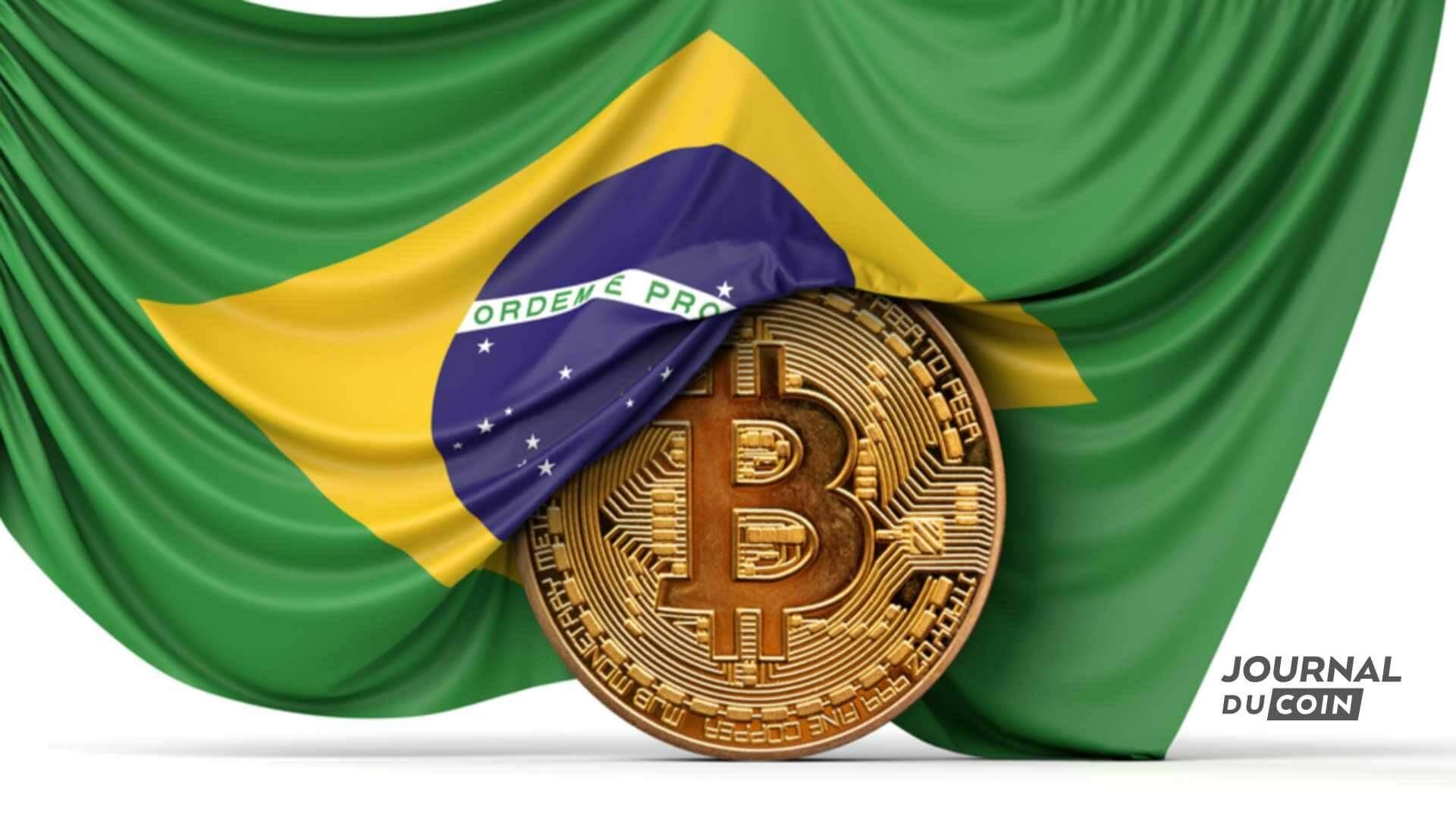 Bitcoin et le drapeau brésilien : l'avenir ?