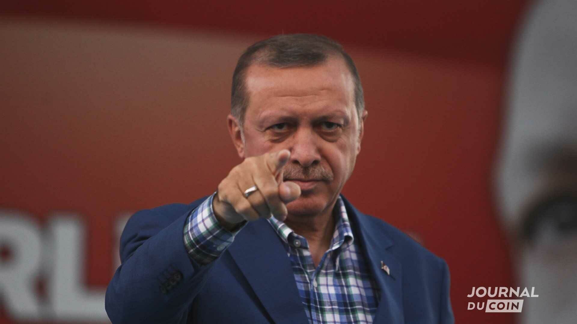 Erdogan, prêt à faire rentrer la Turquie en guerre contre Bitcoin