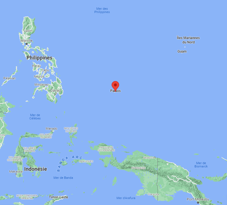Les Palaos sont un archipel composé de plus de 500 îles situé à l’ouest de l’océan Pacifique, en Micronésie. D’après les données de la Banque mondiale, en 2019, cette République comptait 18 000 habitants et enregistrait un PIB d’environ 268 millions de dollars. 