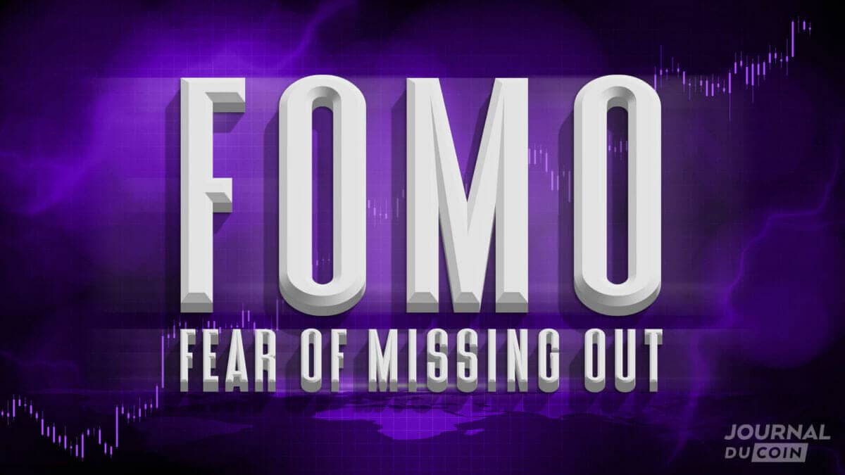 Il est marqué FOMO Fear of Missing Out. Qui est une technique utilisé lors des arnaques NFT pour vous donner envie d'acheter à tout pris des objets de la collection.