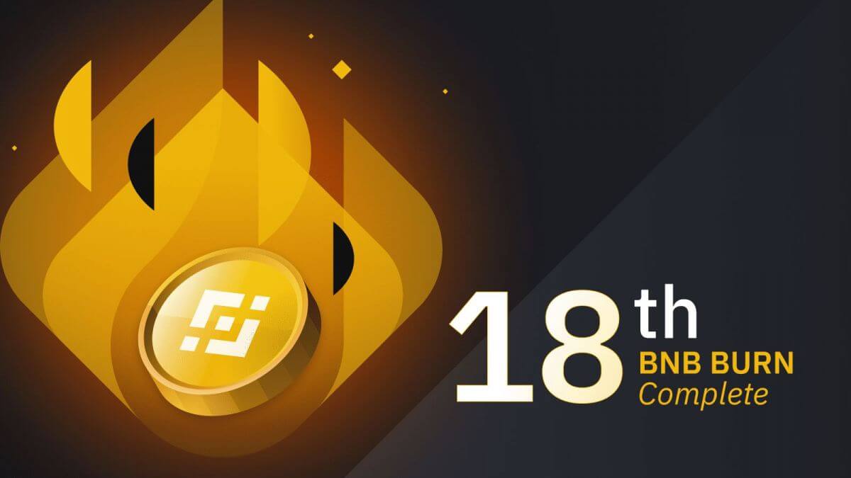 Binance 18ème burn de BNB