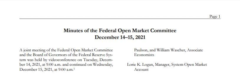 La Réserve fédérale américaine mettra-t-elle fin à l'inflation en 2022, et la FED fera-t-elle ainsi plonger bitcoin (BTC) ?