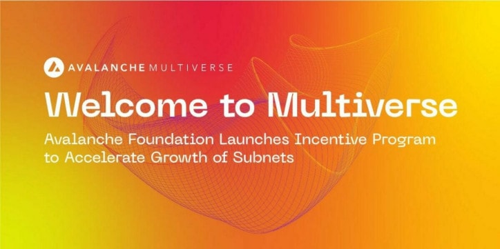 Avalanche multivers : Bienvenu dans le multivers, Avalanche fondation lance un programme pour accélérer la croissance des subnets.
