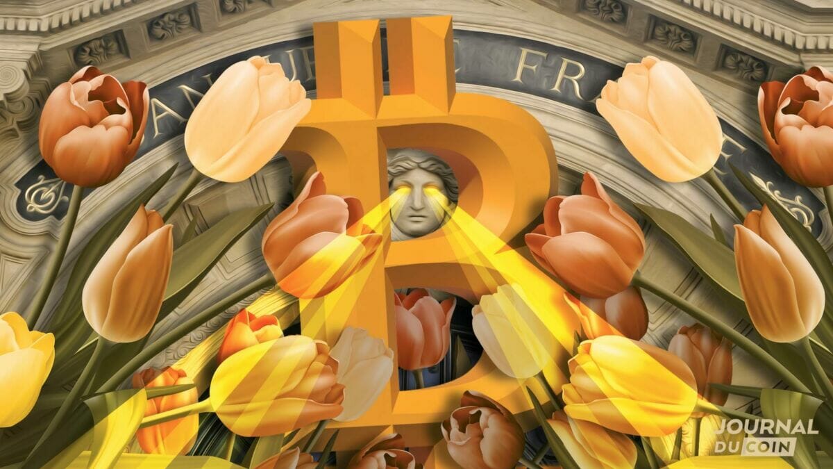 BanqueDeFrance-Bitcoin-BTC-Tulipes