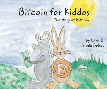 Bitcoin for Kiddos est un livre pour enfants permettant aux parents d'aborder et d'expliquer les concepts d'argent et de monnaie autour d'un support adapté aux plus jeunes.