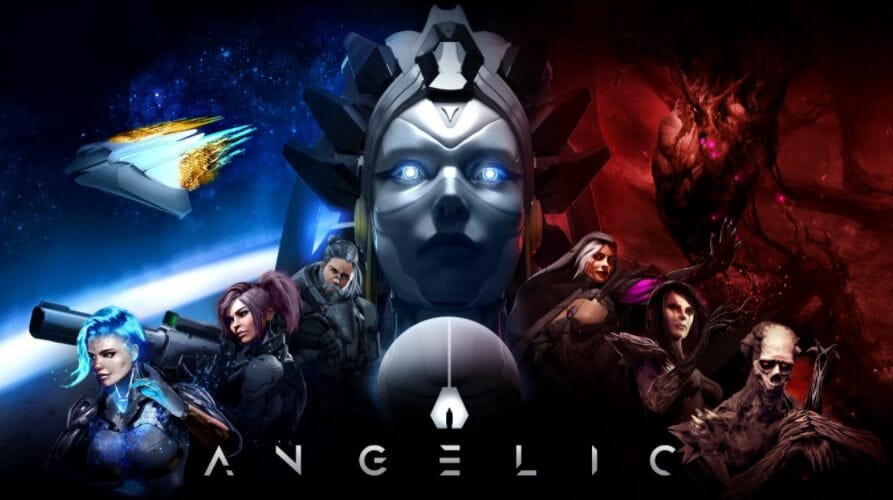 Affiche du jeu Angelic développé par Metaverse Game Studios, qui vient de réaliser une levée de fonds d’un montant de 10 millions de dollars 