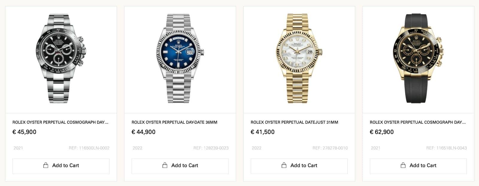 Watches World offre, tra l'altro, i famosi Rolex che puoi acquistare in fiat ma anche con criptovalute, tra cui Bitcoin