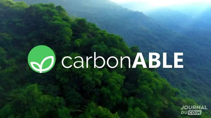Une forêt verdoyante, symbole du projet de CarbonABLE