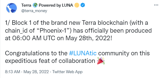 Annonce du lancement de Terra 2.0.