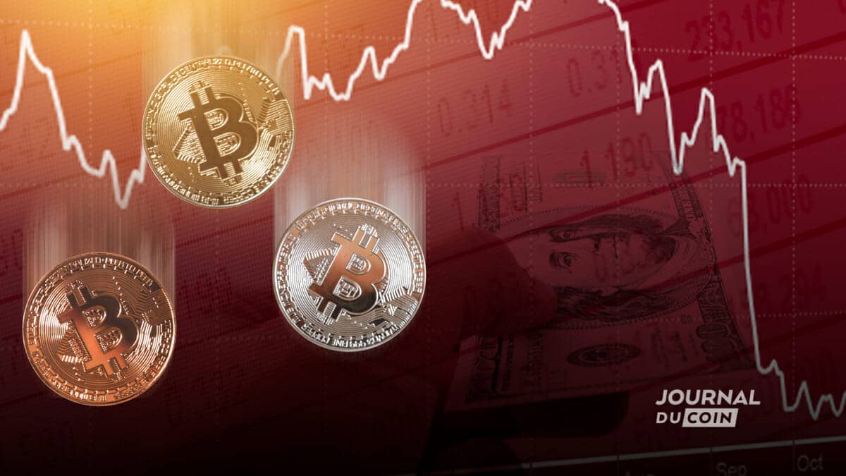 Le cours du Bitcoin continue de baisser à cause de l'hiver crypto