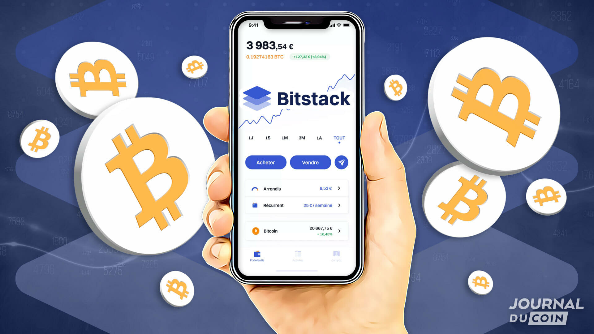Bittstack permet d'accumuler des bitcoins