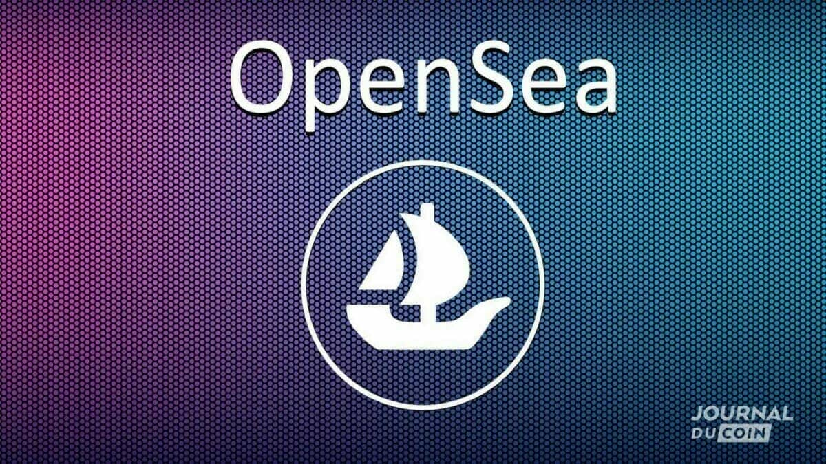 OpenSea logo, rein des marketplace NFT