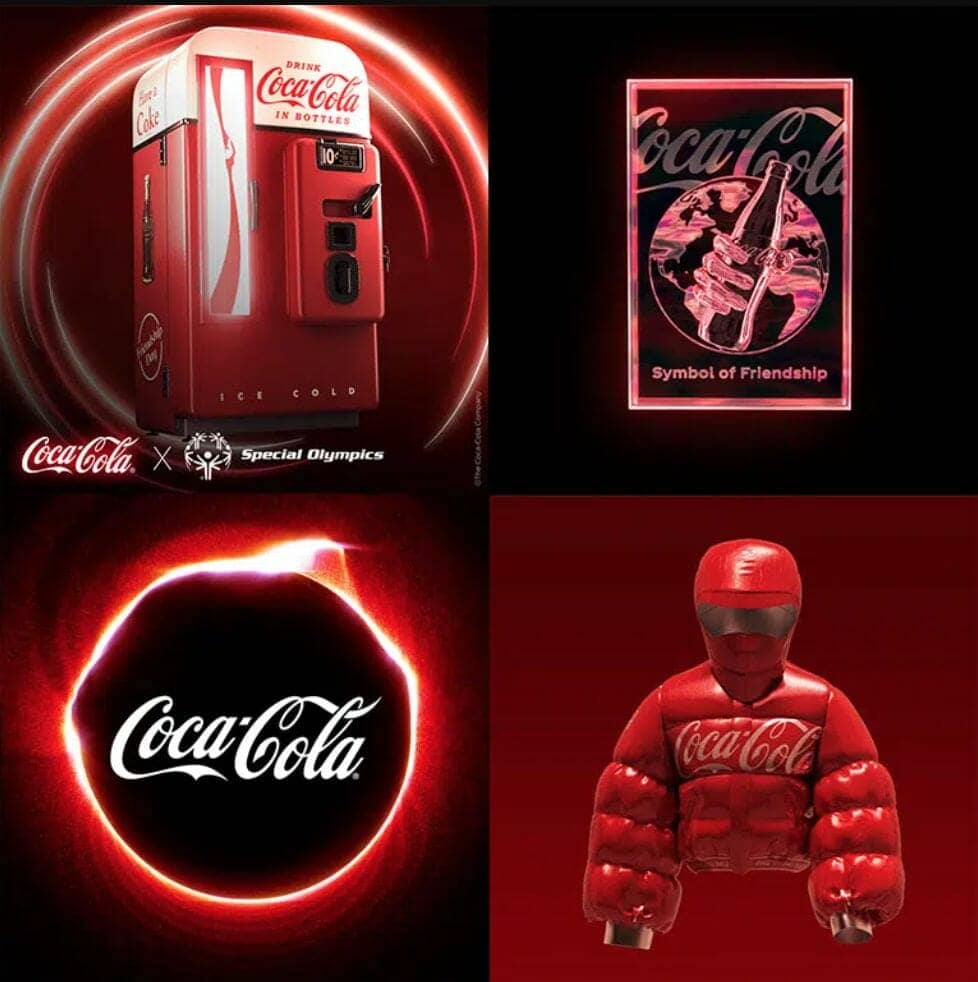 La marque Coca-Cola se décline en NFT