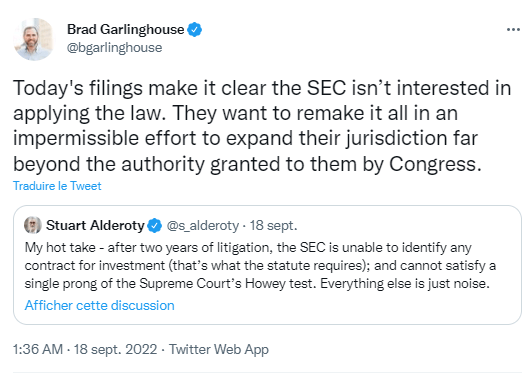 La guerre judiciaire entre Ripple et la SEC va-t-elle trouver une conclusion ?