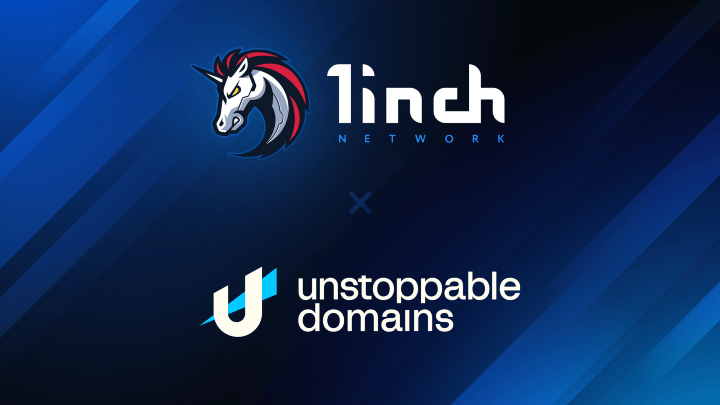 Partenariat entre 1inch Network et Unstoppable Domains
