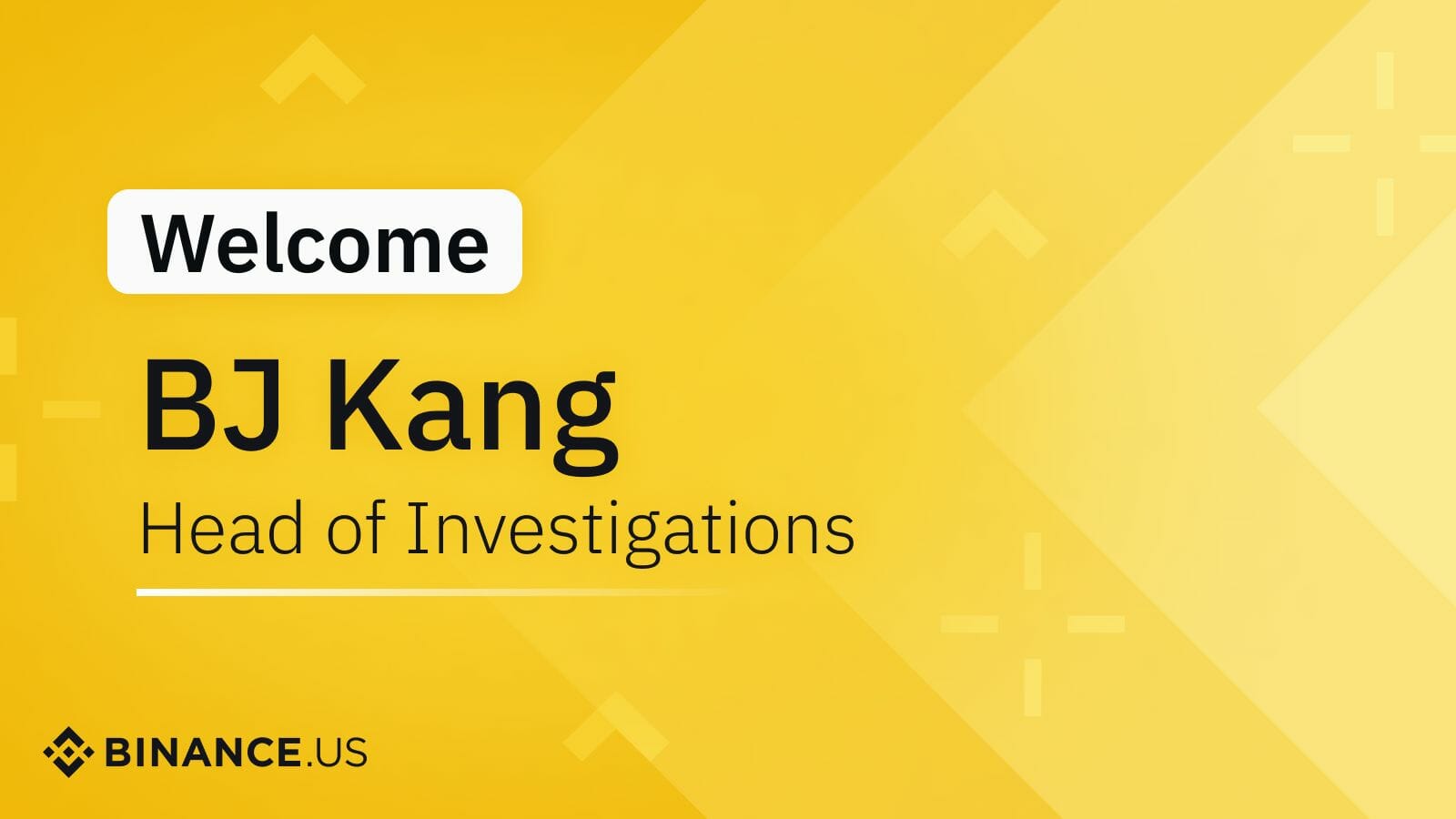 l’ancien agent du FBI, BJ Kang, occupera le poste de Head of Investigations chez Binance.US