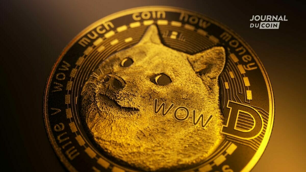 Dogecoin flies into the air until it orbits the earth!  It is SpaceX Elon Musk's Falcon 9 rocket which will bring the DOGE-1 satellite financed by the Dogecoin community.  