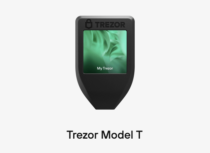 hardware wallet Trezor Model T