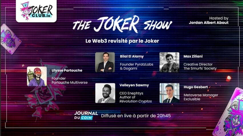 La salle de spectacle du casino des Forges accueillera le 10 mars la cérémonie de lancement des NFT Joker Club, une initiative du groupe Partouche qui compte se développer sur le Web3