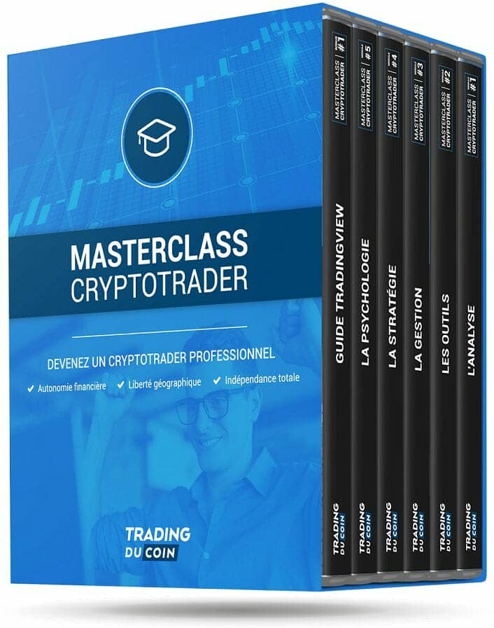 La Masterclass Cryptotrader constitue une formation spécialement conçue pour maitriser le trading des cryptomonnaies telles que le Bitcoin