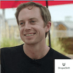 Erik Vorhees est fondateur et CEO de ShapeShift