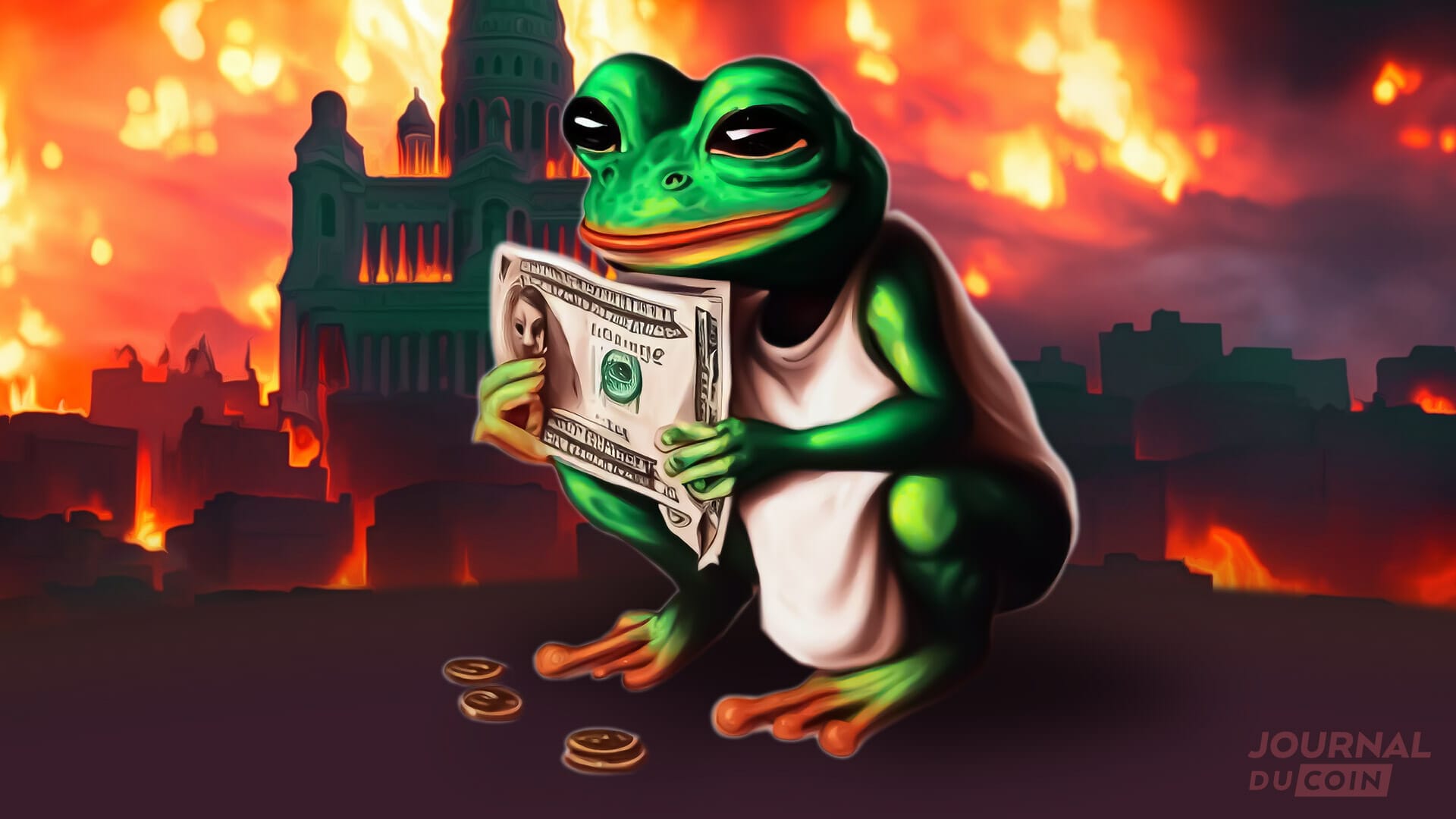 Cryptomonnaies : les baleines font le plein pendant la chute du memecoin  PEPE - Journal du Coin
