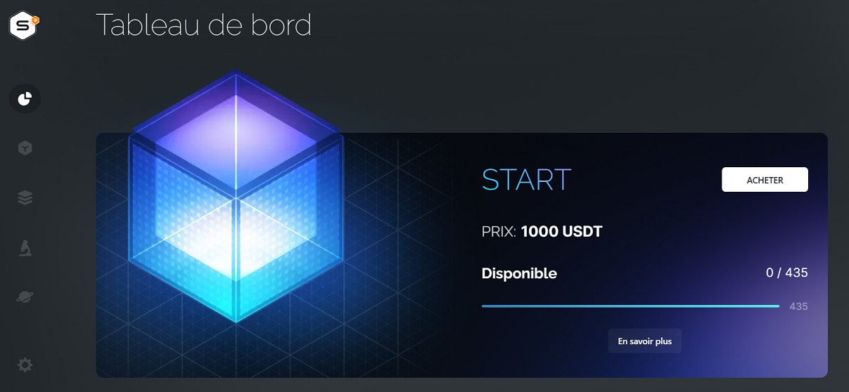 Le dashboard de Starmining vient de subir une mise à jour complète pour permettre de suivre les gains en Bitcoin engrangés en y stakant vos token START